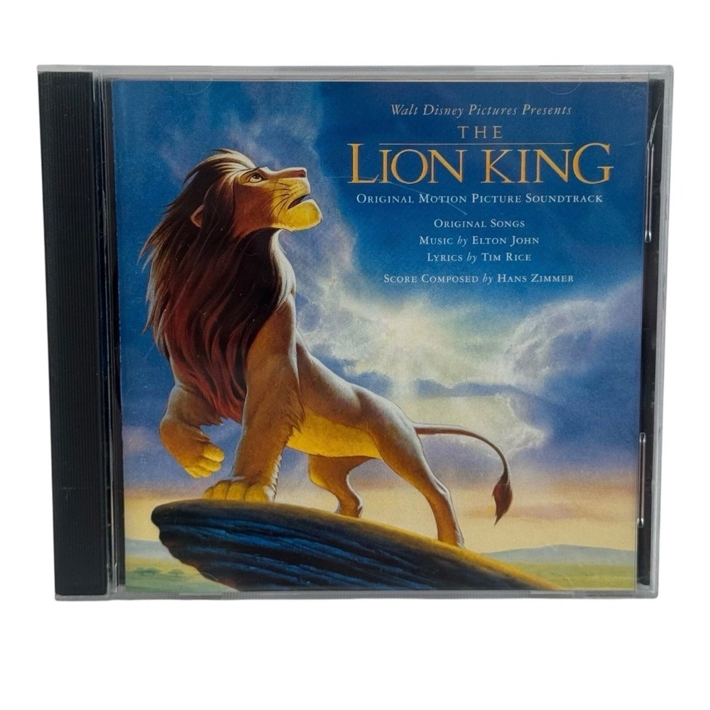 The Lion King: Original Motion Picture Soundtrack CD 1994 Elton John Hans Zimmer